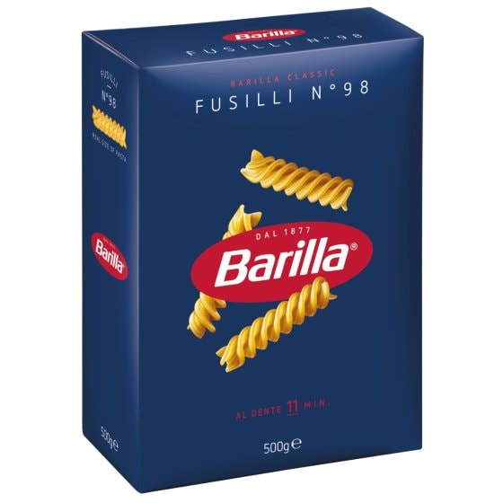 Barilla Fusilli Nummer 98 Original aus Italien Pasta aus Weizen 500g 
