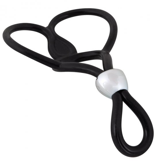 Penis- und Hodenring Triple Ball- und Cockring 