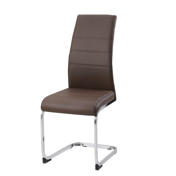 Schwingstuhl SallyC PU Braun 