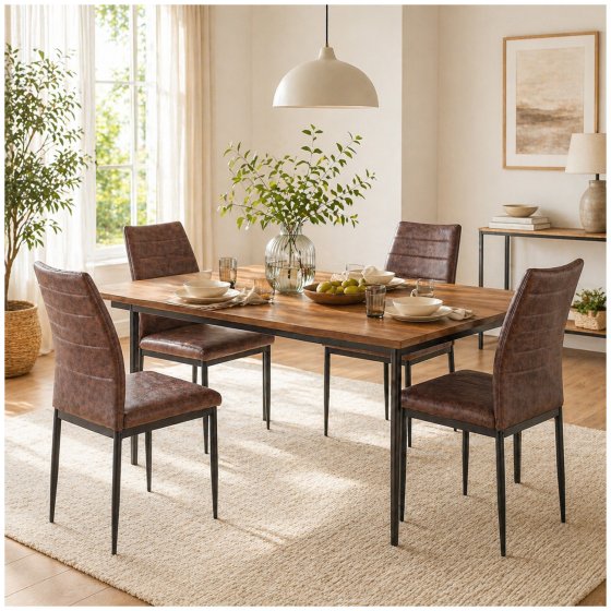 Stuhl Madison Vintage 4er-Set 