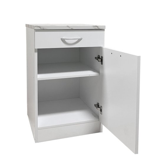 Küchenunterschrank Jenna Weiß 50 cm 