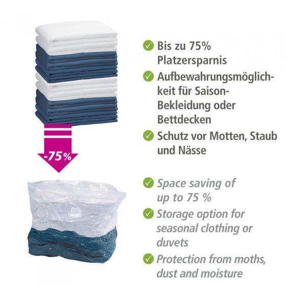 Vakuum Mod. Cube Set, 4-teilig, 2 x Cube S und 2 x Cube L 