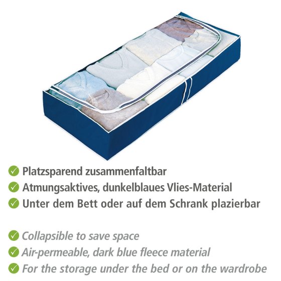 Unterbettkommode Air, 4er Set, zur platzsparenden Aufbewahrung von Saisontextilien 