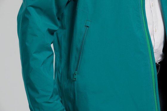 Fahrrad-Regenjacke Herren Skane, teal green 
