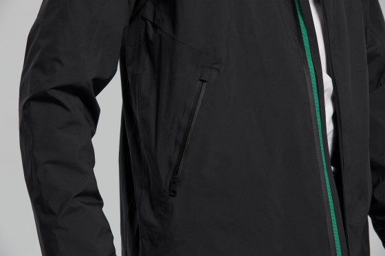 Fahrrad-Regenjacke Herren Skane, jet black 