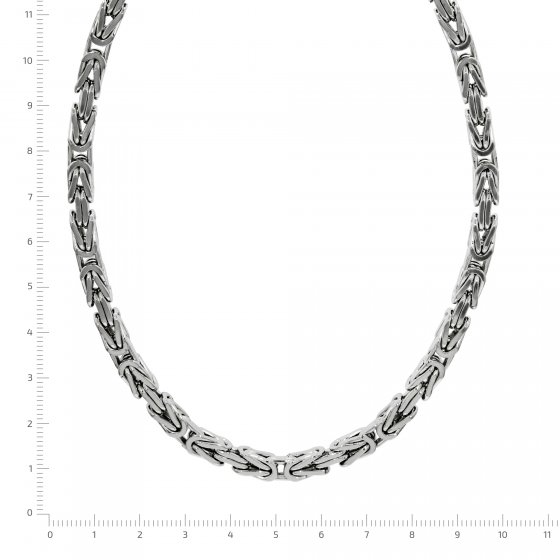 Halskette Silber 925 poliert Königskette 5mm breit 