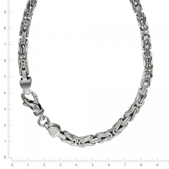 Halskette Silber 925 poliert Königskette 6mm breit 