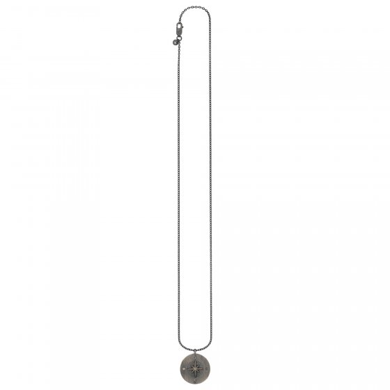 Halskette Element Luft 925/- Sterling Silber oxidiert 