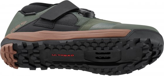 Enduro/Downhill-Fahrradschuhe GE900, olive 