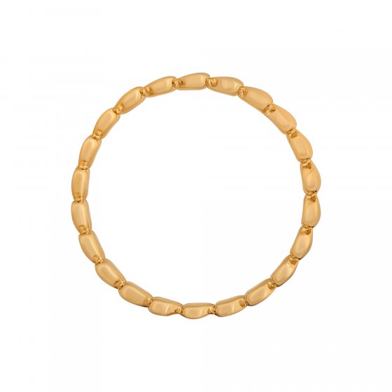 Ring 925/- Sterling Silber vergoldet Herz Stacking 