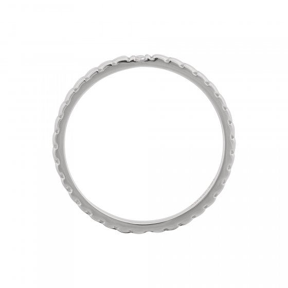 Ring 925/- Sterling Silber rhodiniert Herzen Zirkonia Stacking 