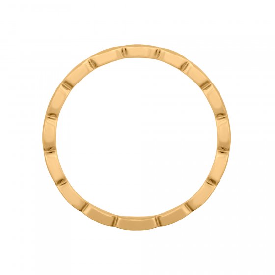 Ring 925/- Sterling Silber vergoldet mattiert Stacking 