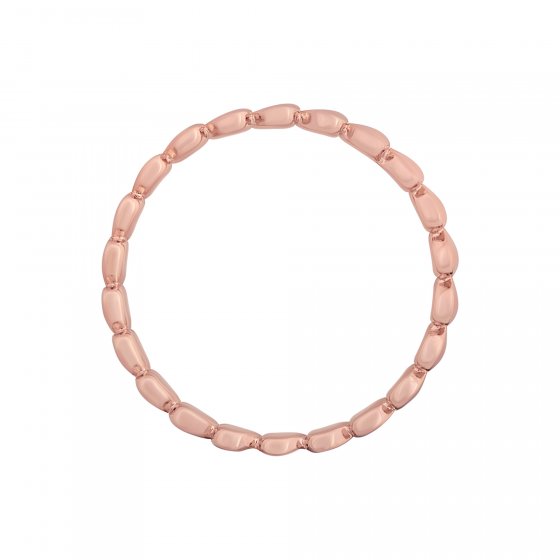 Ring 925/- Sterling Silber rosévergoldet Herz Stacking 