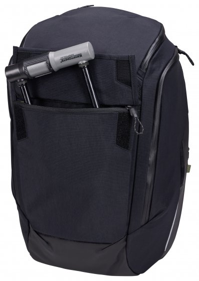Fahrradpacktasche & Rucksack Paramount, schwarz 