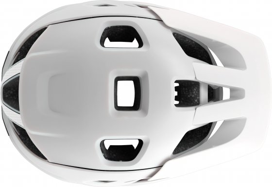 MTB-Helm Jackal KinetiCore, Matte Full White 