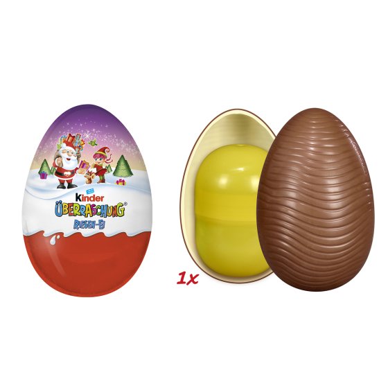 Kinder Überraschung Riesen Ei Rosa mit Toller Überraschung 220g 