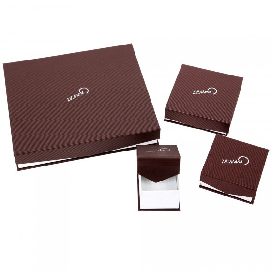 Collierkette Edelstahl Onyx Acryl Kristall 