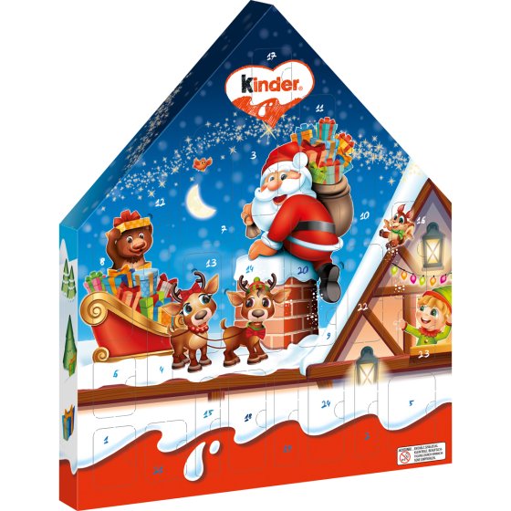 Ferrero Kinder Maxi Mix Adventskalender 24 Kreationen 351g 1er Pack 