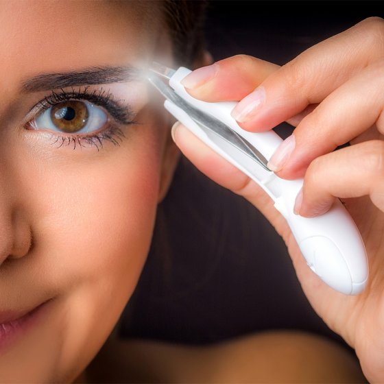 Pinzette mit LED-Licht 