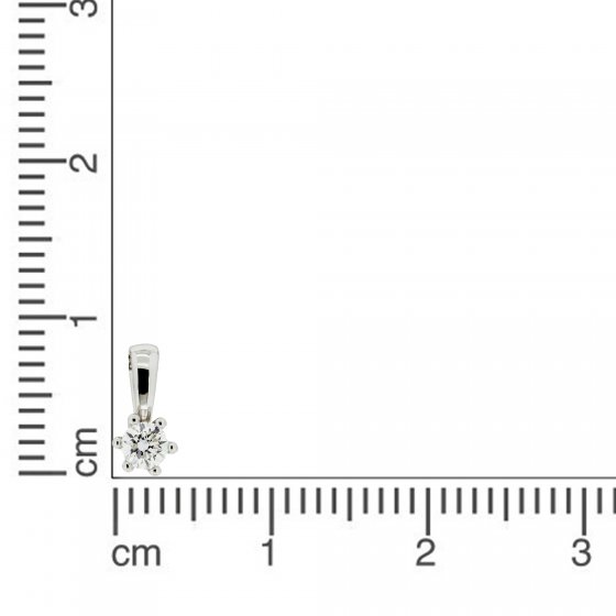 Anhänger Gold 585 mit Brillant 0,05ct. 
