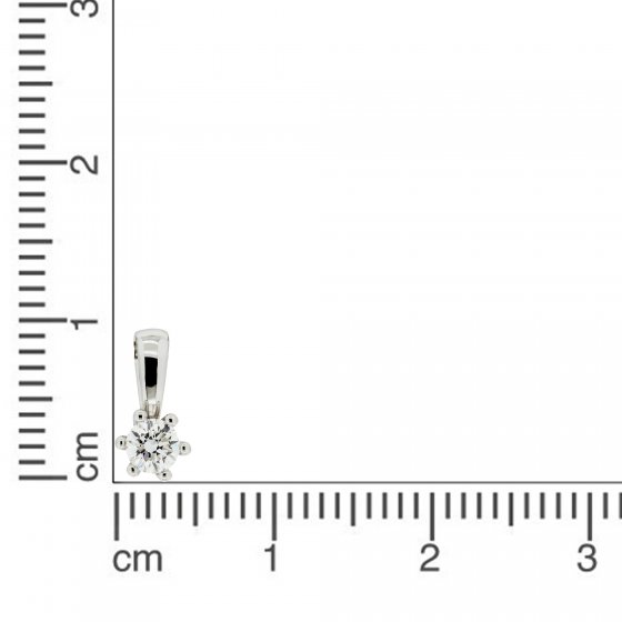 Anhänger Gold 585 mit Brillant 0,15ct. 