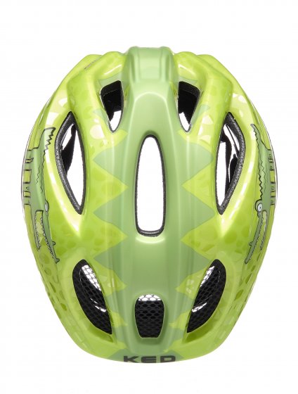 Kinderhelm  MEGGY II TREND, GREEN CROCO GLOSSY 