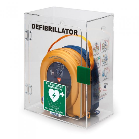 Wandkasten für den Defibrillator „SAM500P“ 