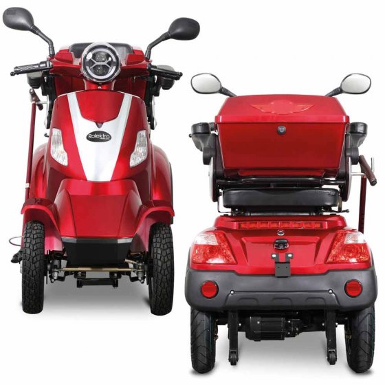 E-Quad „Lyon” 25km/h Rot