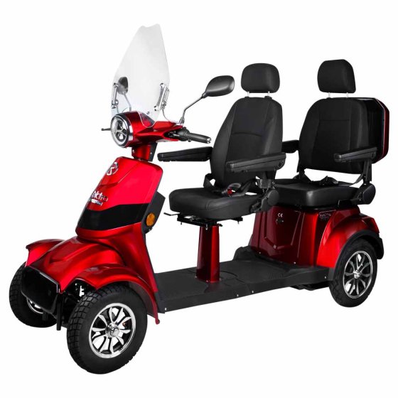 E-Quad Tandem,rot 