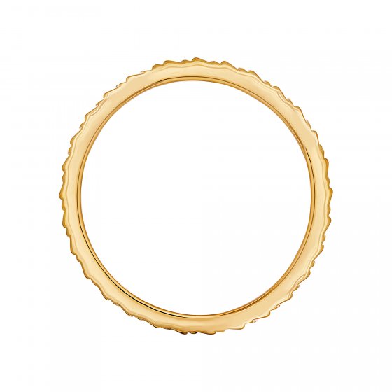 Ring 925 Silber vergoldet Muster Stacking 