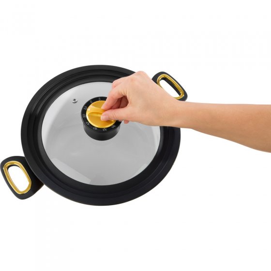 Topfdeckel mit Timer