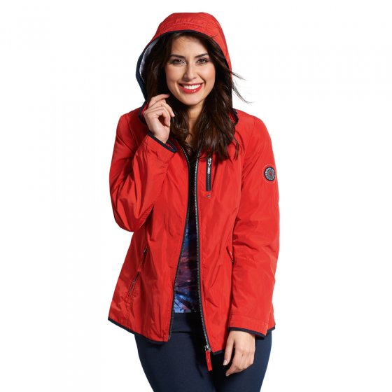 Jacke m.abnehmbarer Kapuze,50 50 | Rot