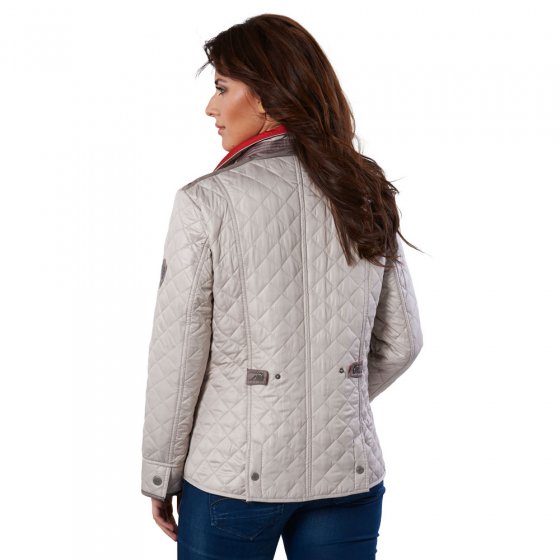 Steppjacke m.Kontrastpaspe.,38 38 | Schilf