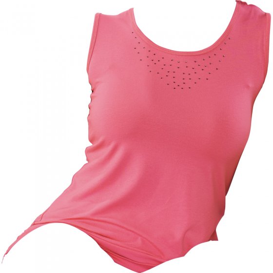 Tops,2er Pack, Ziersteine,XXL XXL | Pink#Black