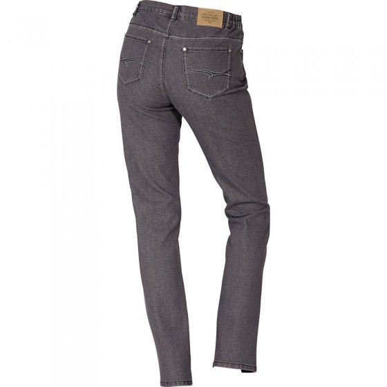 Jeans,5Pocket,Ziernähte,grau 26 | Grau