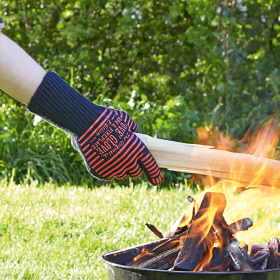 Hitzebeständige Grillhandschuhe 2er-Set 