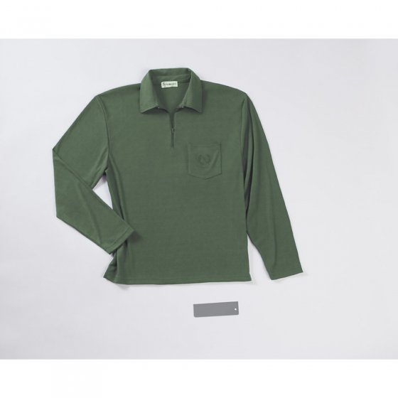 Langarm-Poloshirts  2er-Pack XL | Oliv#Bordeaux