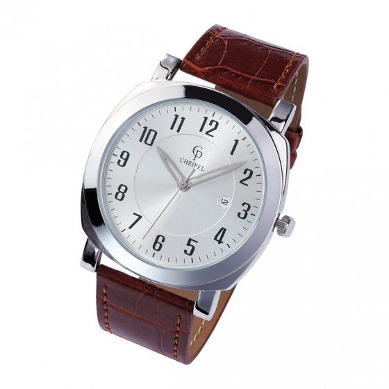 Ihr Geschenk: Ultraflache Armbanduhr