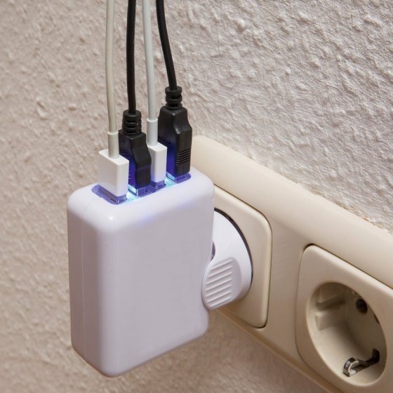 4fach-USB-Reise-Ladegerät