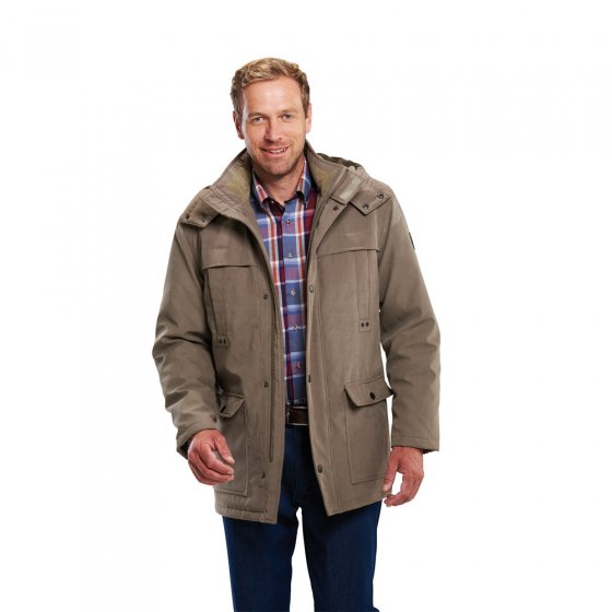 Jacke mit abnehmbarer Kapuze