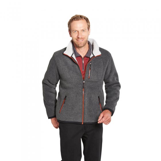 Gefütterte Polarfleece-Jacke 