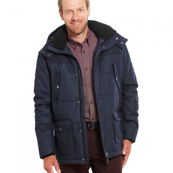Parka in Wolloptik