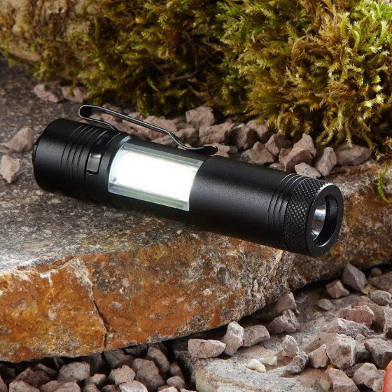Ihr Geschenk: COB Taschenlampe