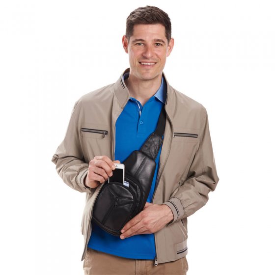 Holstertasche aus Lammleder
