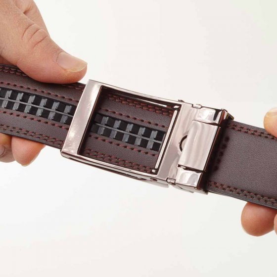 Stufenlos verstellbares Automatikgürtel-Set
