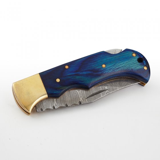 Damastmesser „Royal Blue“