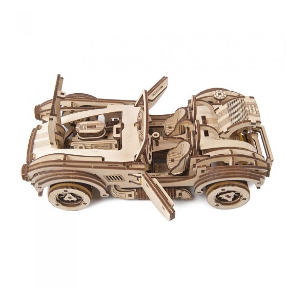 Holzmodell Cobra-Rennwagen