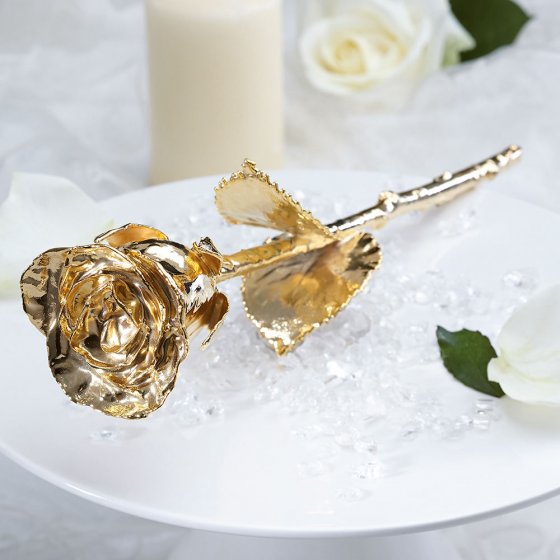 Vergoldete Rose 