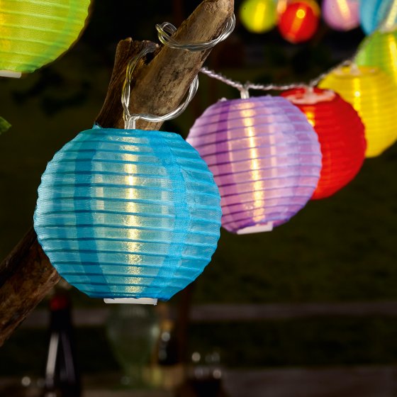 Sommerlichterkette 20 Lampions 
