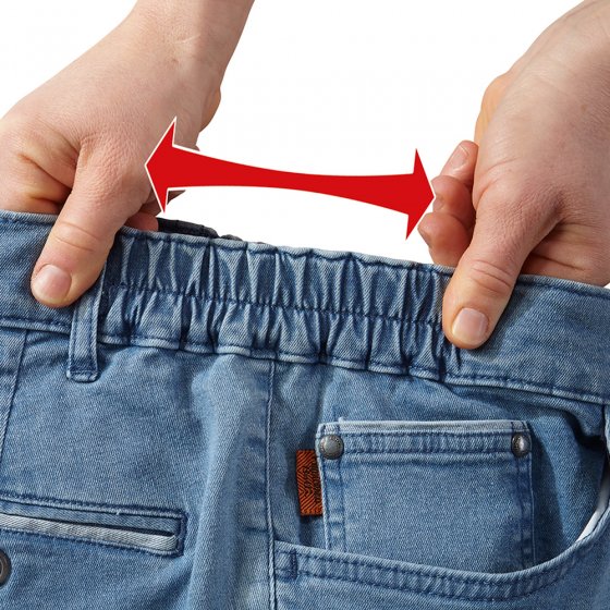 Jeans mit Relaxbund,dunkelblau 60 | Dunkelblau